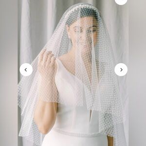 NWT Nestina Bridal Drop Veil